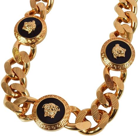 cheap replica versace chain|Versace gold chains for men.